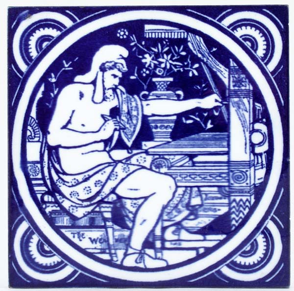 Tile The Weaver c1880